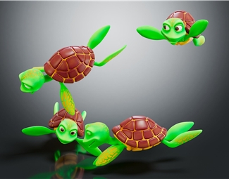 现代动画小海龟