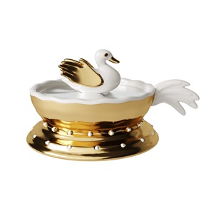 现代 摆件 天鹅装饰摆件