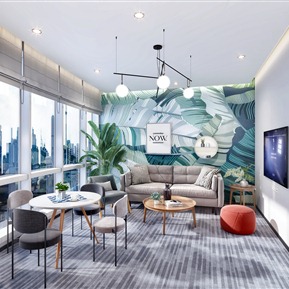 北欧 洽谈室 办公贵宾洽谈室