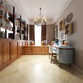 美式 书房