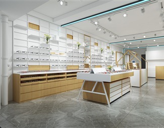 现代 眼镜店 时尚眼镜店