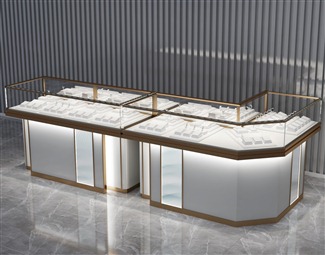 轻奢 展示台 珠宝柜台