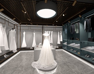 现代 婚纱店