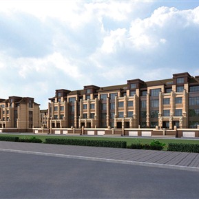 简欧 住宅楼 洋房