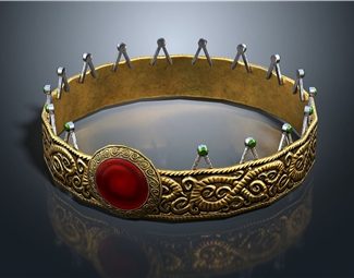 欧式中世纪王冠