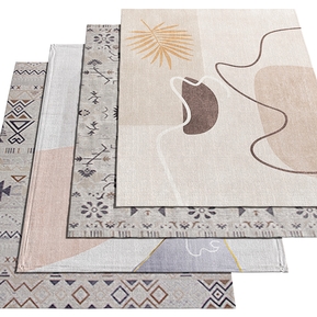 现代 方形地毯 布艺绒毛地毯