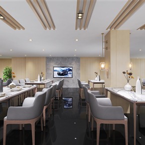 现代 食堂 餐厅