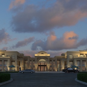 欧式 商业街 商场