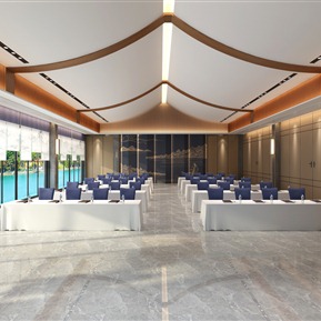 新中式 会议厅 多功能厅