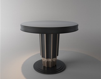 现代木质桌子