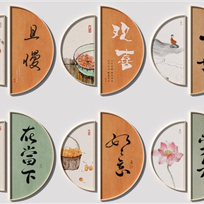 新中式 装饰画 挂画