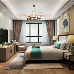 新中式 卧室