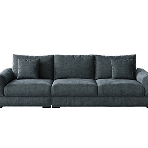 现代 三人沙发 休闲沙发