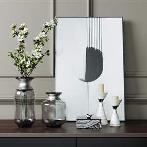 现代 花瓶 玻璃花瓶