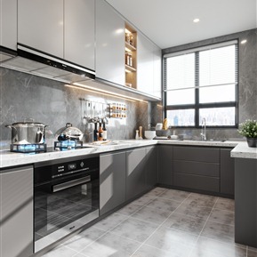 现代 厨房