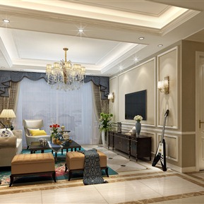 欧式 客厅