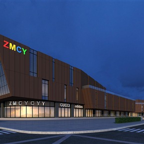 现代 商业楼 商场