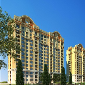 欧式 住宅区 高层住宅