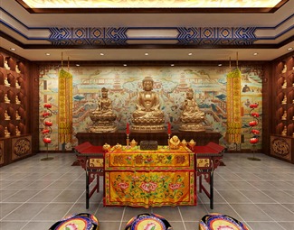中式国风展位