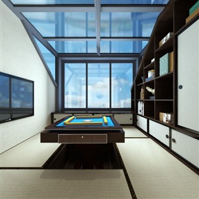 日式 棋牌室 阁楼榻榻米