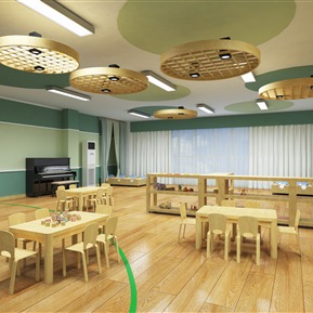 现代 幼儿园 教室