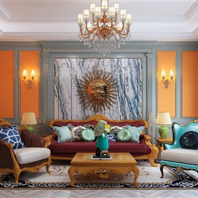 轻奢 沙发茶几组合