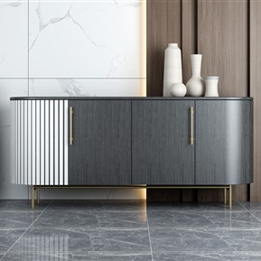 轻奢 边柜 电视柜边柜