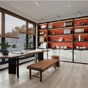 新中式 书房