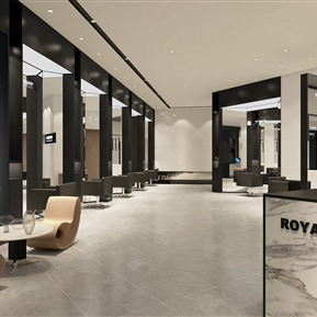 现代 理发店 罗亚帝理发店