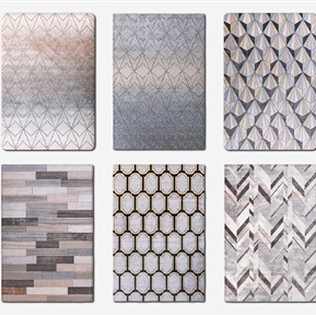 现代 方形地毯 地毯