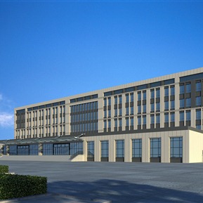 现代 办公楼 办公楼宿舍会议中心