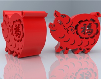 现代装饰摆件