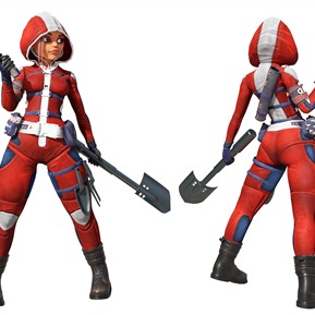 现代 游戏角色 游戏角色女孩