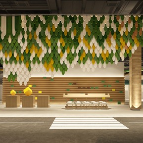 现代 大厅 商场店铺