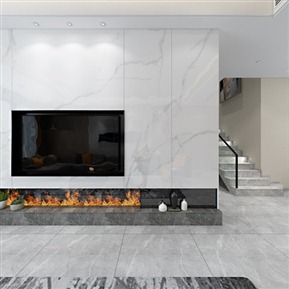 现代 客厅 别墅客餐厅全景