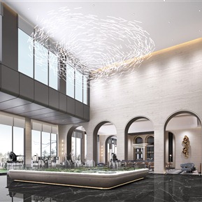 现代 售楼处 售楼部