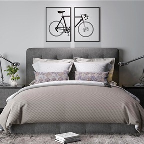 工业LOFT 双人床  床组合