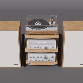 现代 音响 家庭影院 音响唱片机组合