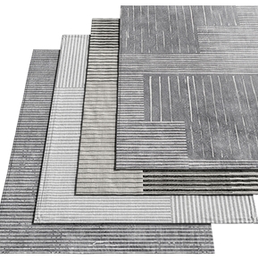 现代 方形地毯 布艺绒毛地毯