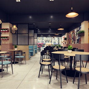 工业LOFT 餐厅 餐馆