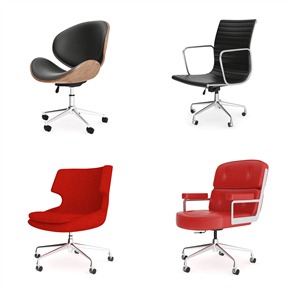 现代 办公椅 椅子 休闲椅 旋转椅 电脑椅
