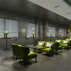 现代 咖啡厅 休闲咖啡厅