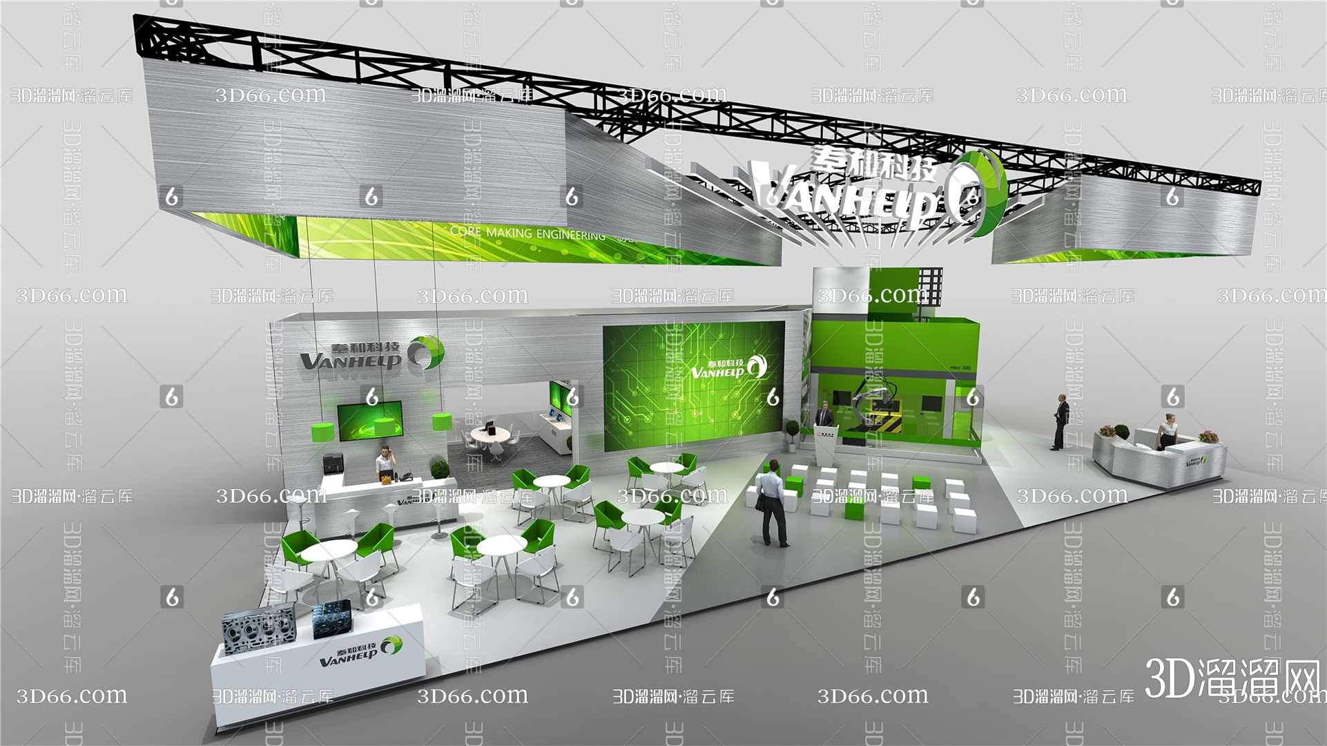 【展厅3D模型下载】-展厅3D模型素材下载_3D溜溜网-花瓣网