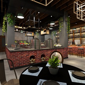 工业LOFT 餐厅