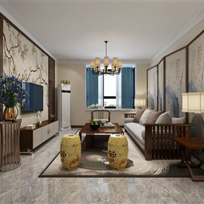 新中式 客厅