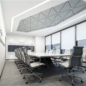 现代 会议室 会议桌椅