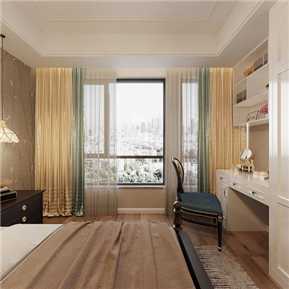 美式 卧室 主卧室