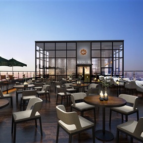 工业LOFT 餐厅 楼顶平台餐厅