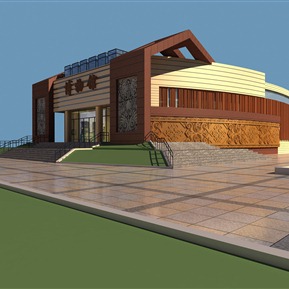 民族风 博物馆建筑 博物馆