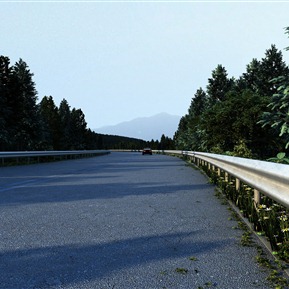 现代 道路 公路